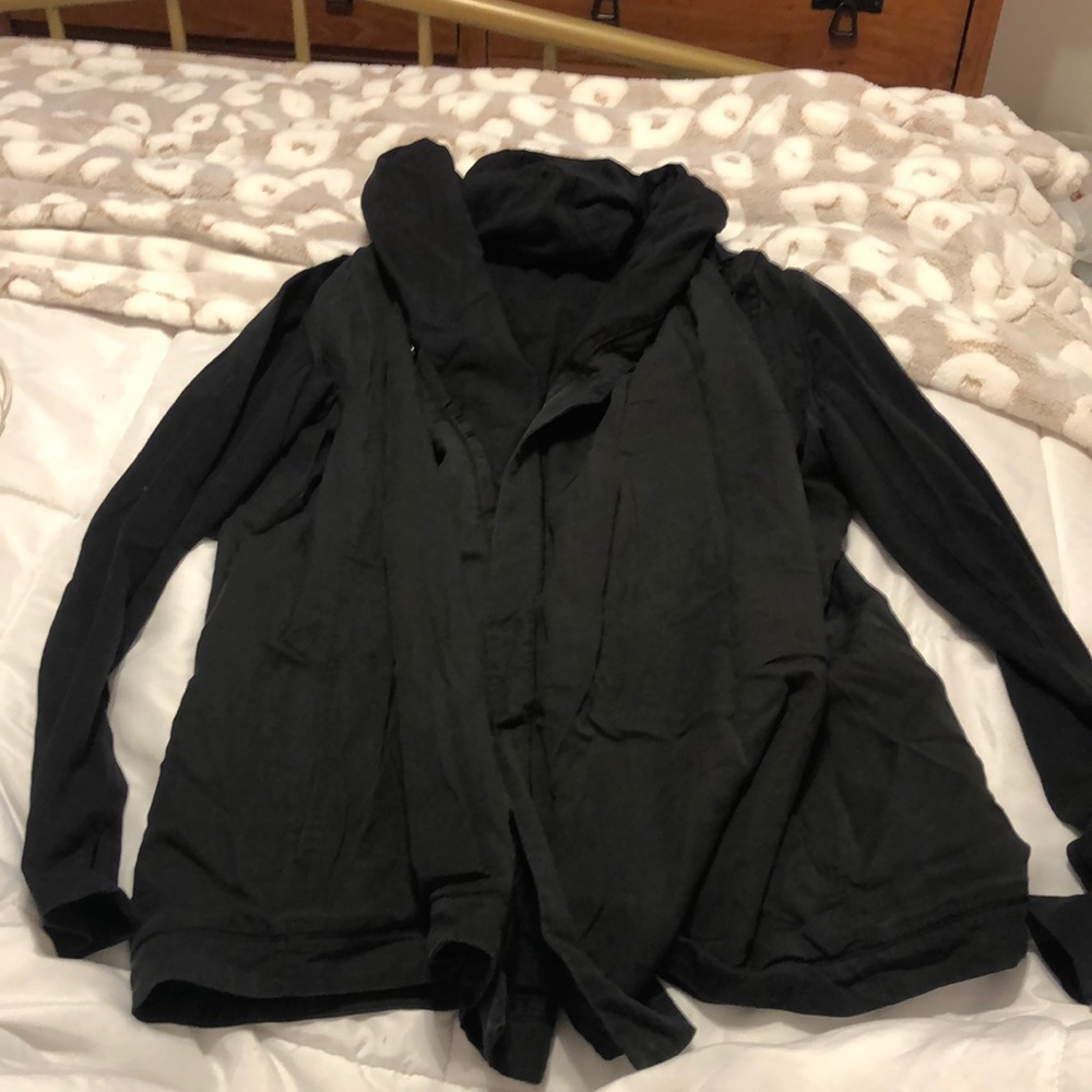 Lululemon Long Hooded Cardigan